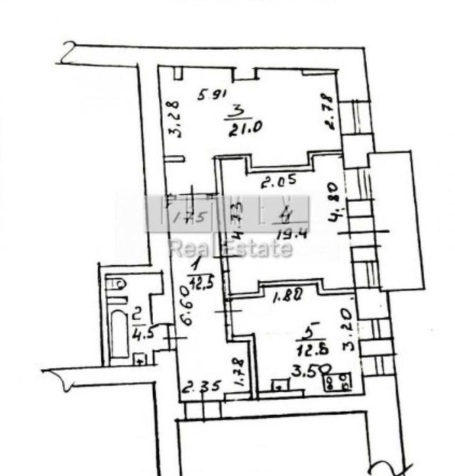 2-кімнатна квартира, вул. В. Житомирська 16 — фото 21