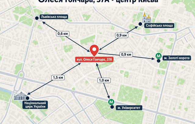 3-кімнатна квартира, вул. Олеся Гончара — фото 12